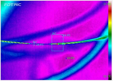 光纖熔接點(diǎn)溫度檢測